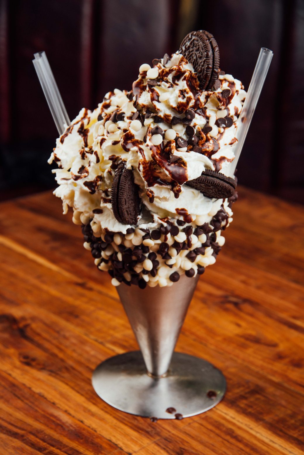 Chocolate Cookie Milkshakes