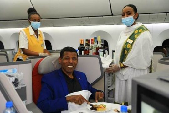 Organic Meals Onboard Ethiopian Airlines