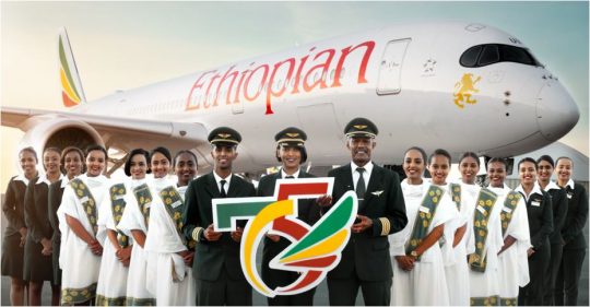 Ethiopian Airlines Marks 75th Anniversary