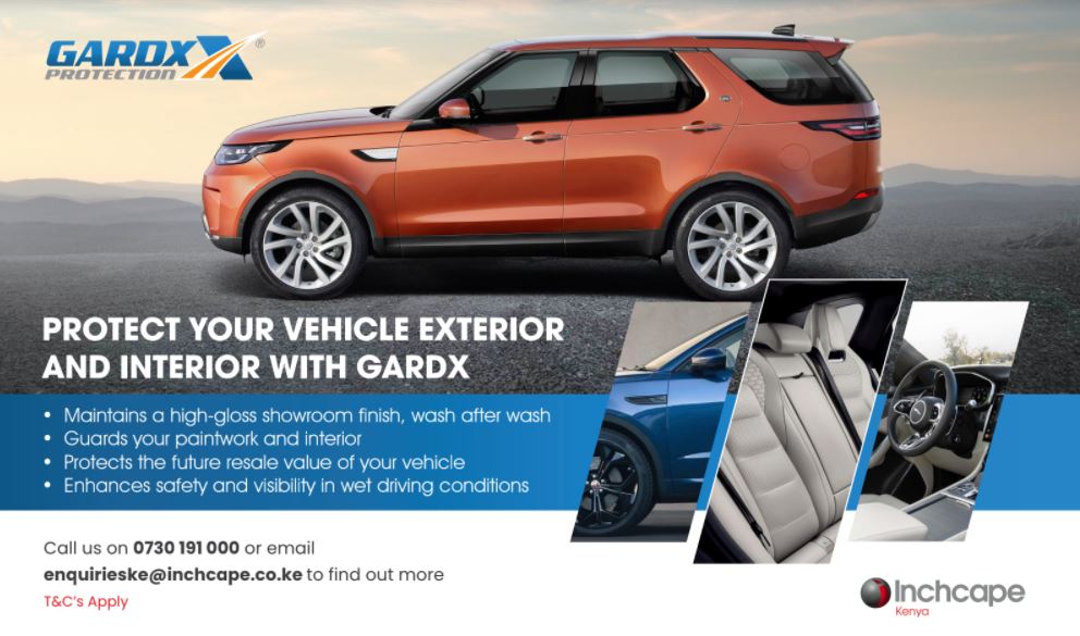 Gard X Protection for your Vehicle with Inchcape Kenya