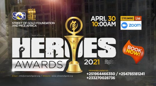 Heroes Awards 2021 - Africa MICE Awards, 30th April 2021