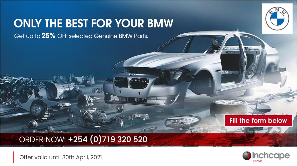 BMW Parts - Only The Best For You by Inchcape Kenya