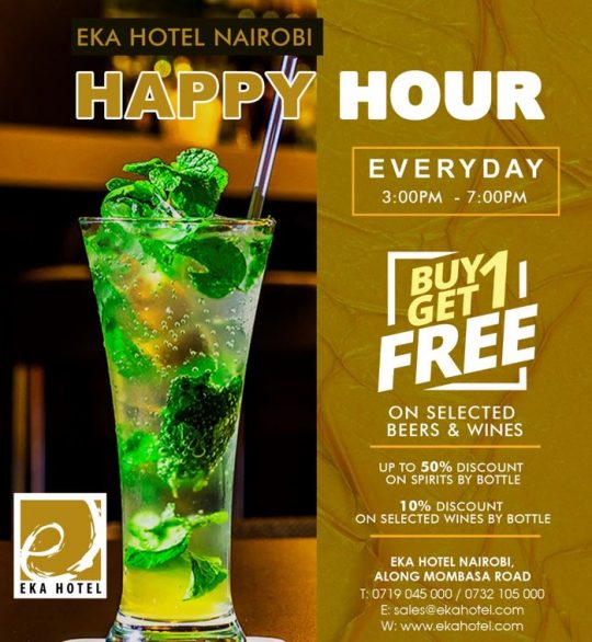 Eka Hotel Nairobi Happy Hour