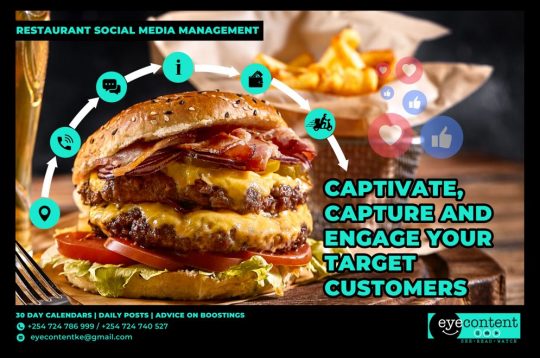 Restaurant Social Media Management Solutions – EyeContentKE