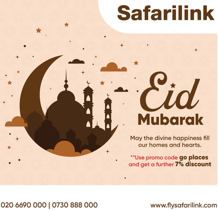 Eid Mubarak from Safarilink Avaition