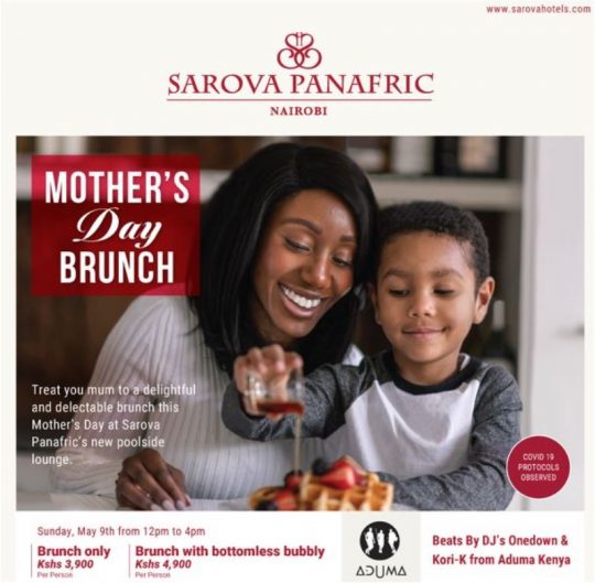 Mother's Day Brunch at The Sarova Panafric