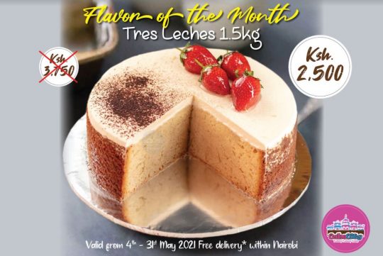 tres leches cake offer at cake city