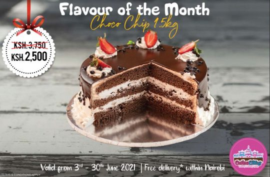 Choco Chip Cake Offer At Cake City