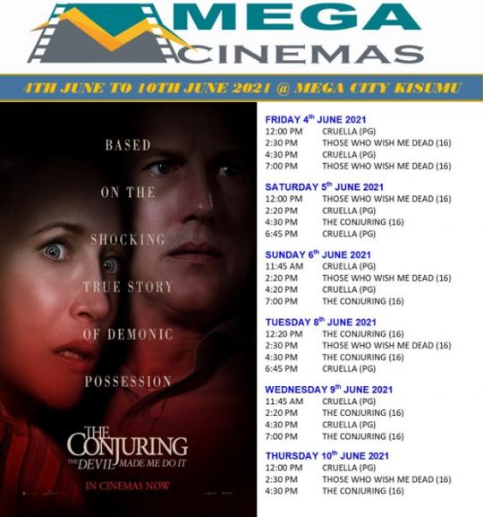 Mega Cinema Kisumu Week 22 Lineup