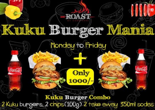 Roast by Carnivore - Kuku Burger Mania on Weekdays