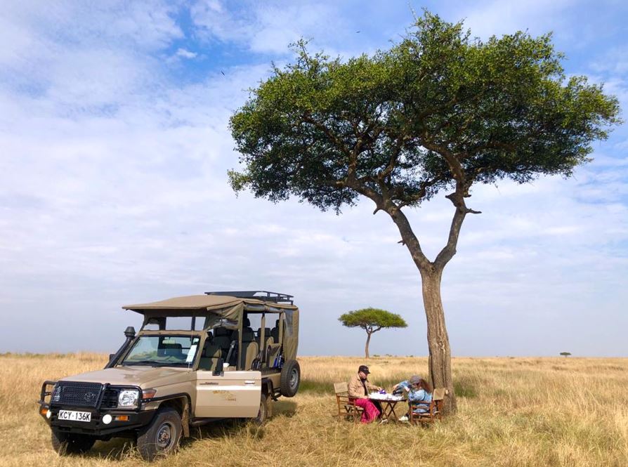 The Masai Mara Wildebeest Migration At Ashnil Mara