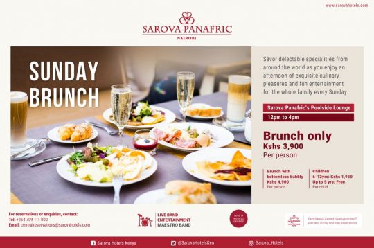 Sunday Brunch At The Sarova Panafric