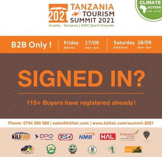 Upcoming Tourism Trade Fair in Tanzania - Are You Ready!