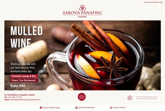 Mulled Wine Offer at Sarova Panafric