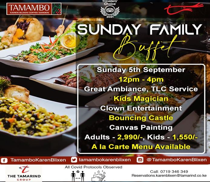 Tamambo Family Sunday Buffet