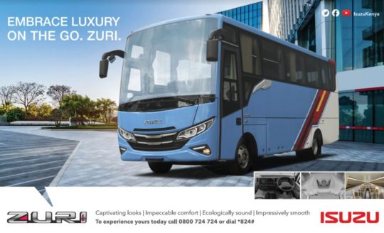 Zuri Luxury Bus From Isuzu