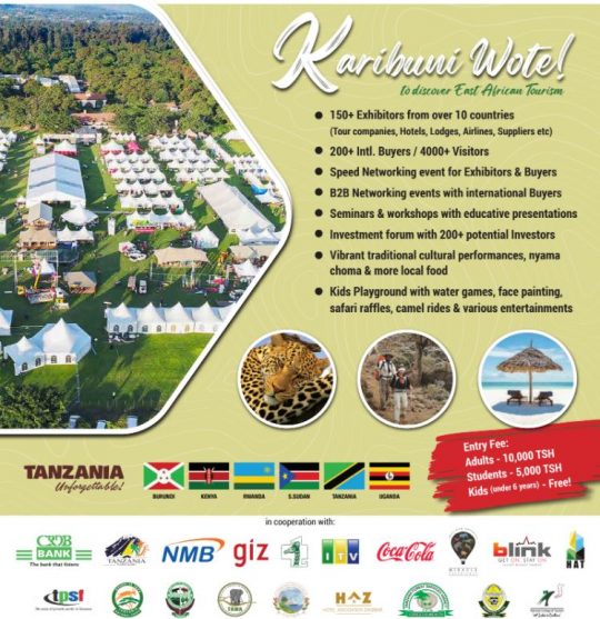 Welcome To The EAC Regional Tourism Expo 2021 – Arusha, Tanzania