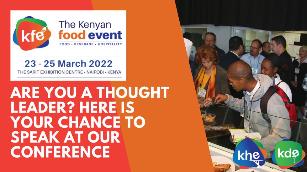 Speak At The Kenyan Food Event Conference In March 2022