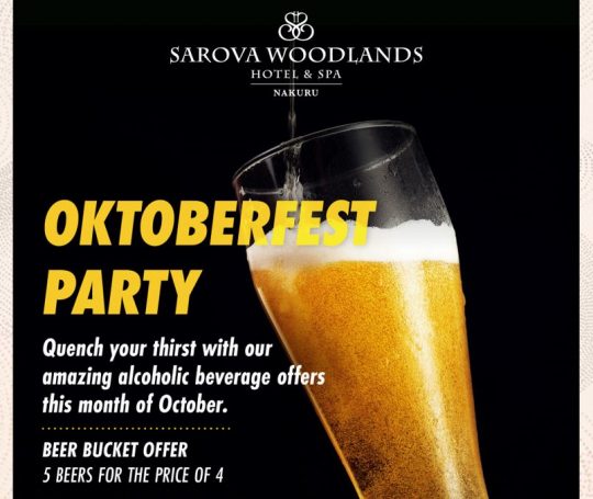 Oktoberfest At The Sarova Woodlands