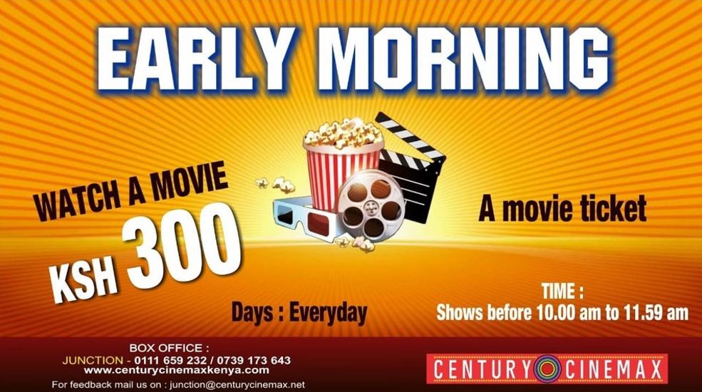 Century Cinemax Junction Mall Movie Line Up Week 47