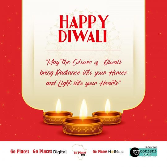 Go Places Wishes You a Happy Diwali