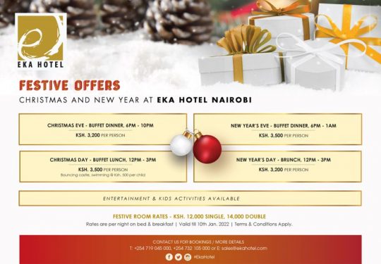 Be Jolly This Festive Season With Our Affordable Offers At Eka Hotel