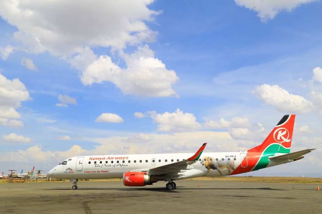 Magical Kenya Branded Aircraft