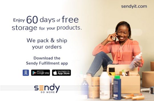 Sendy Free Storage Offer