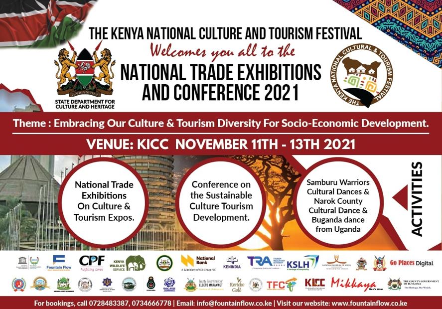 Don't Miss the Upcoming Kenya National Culture and Tourism Festival 2021 Edition