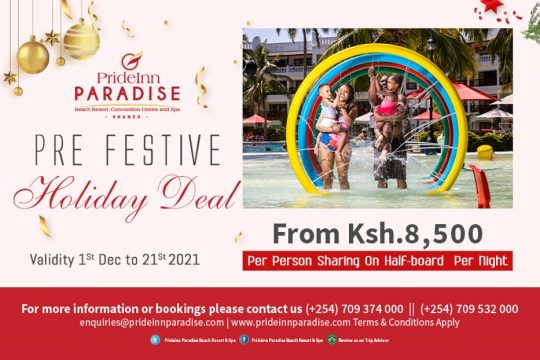 Pre Festive Holiday Offer At Prideinn Paradise