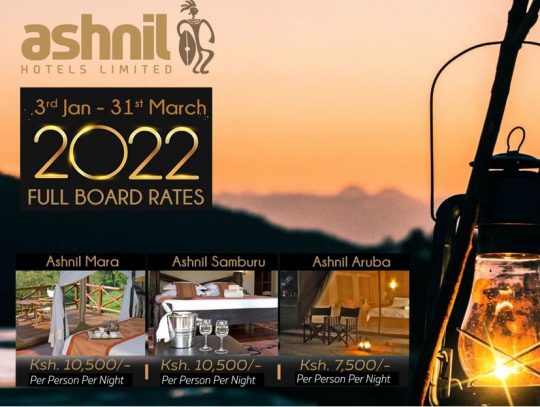 Fantastic Safari Offer With Ashnil Hotels