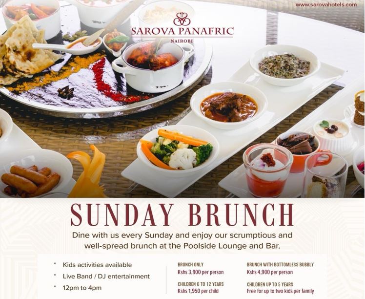 Enjoy An Amazing Sunday Brunch At The Sarova Panafric