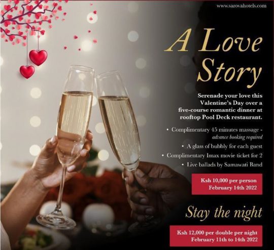 Create A Memorable Love Story This Valentine’s At Sarova Stanley