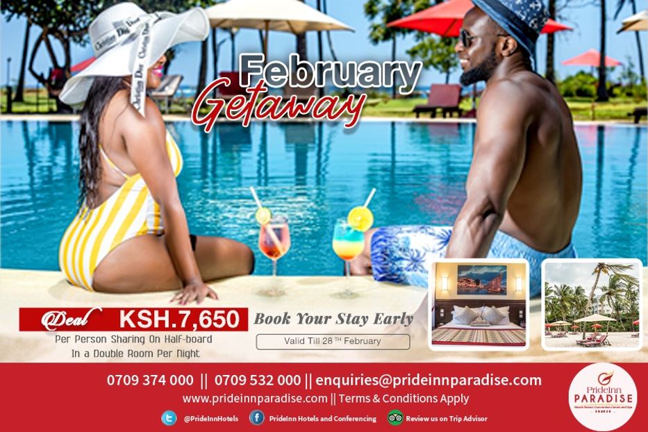 Fantastic February Getaway At Prideinn Paradise