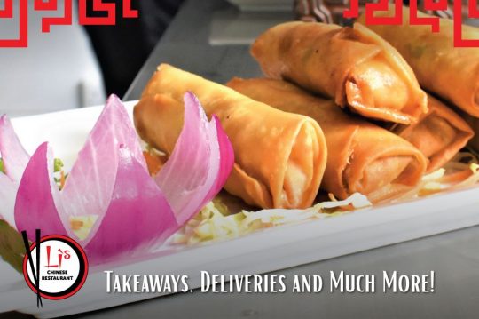 Li's Chinese Restaurant Nairobi - Now Offering Great Takeaways, Deliveries and Much More