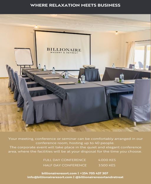 Where Relaxation Meets Business Only At Billionaire Resort & Retreat