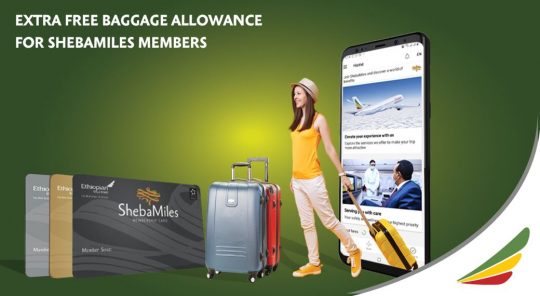 Ethiopian Airlines Is Offering Its ShebaMiles Members Extra Baggage Allowance