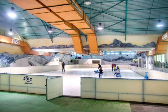 Enjoy Ice Skating At Our Solar Ice Rink At The Panari Hotel