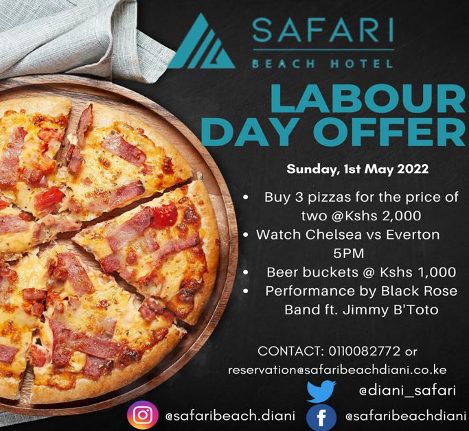 Celebrate Labour Day At Safari Beach Hotel With Our Labour Day Offer