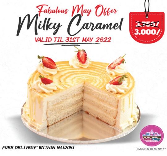 Fabulous May Offer On Our Milky Caramel Cake Courtesy Of Cake City