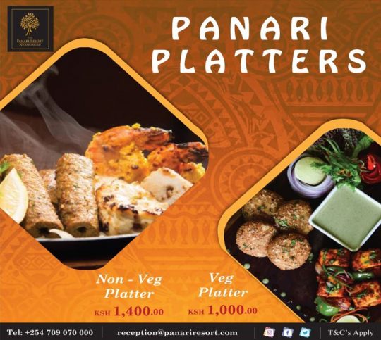 Indulge In Our Scrumptious Platters At The Panari Resort Nyahururu