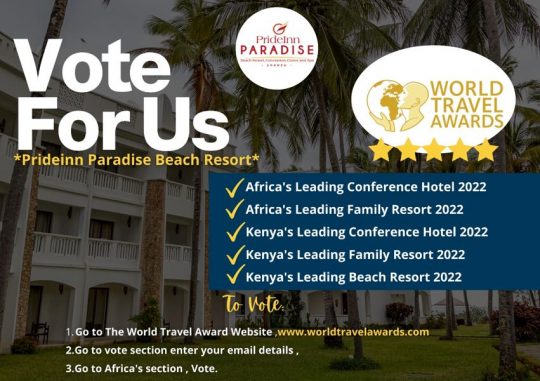 Vote For Prideinn Paradise For The World Travel Awards