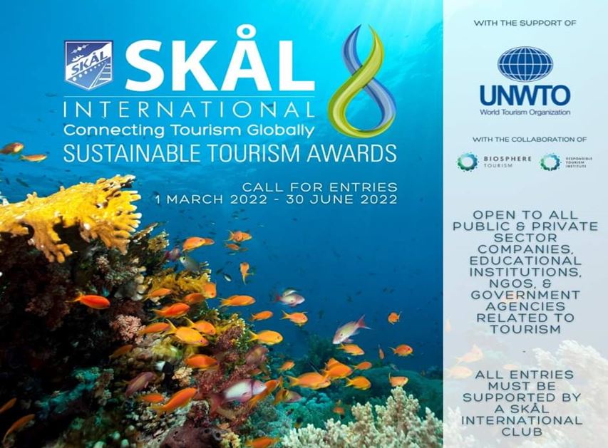 Skal International - Sustainable Tourism Awards 2022