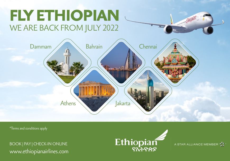 Come & Fly With Ethiopian Airlines