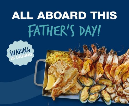 Dine At Ocean Basket This Father's Day & Enjoy Our Delicious Sushi & Seafood Platters