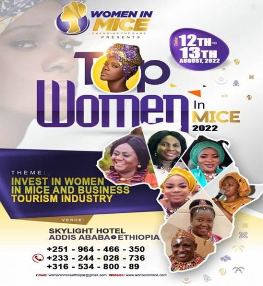 Women In MICE 7th Edition Golden Experience Ethiopia 2022