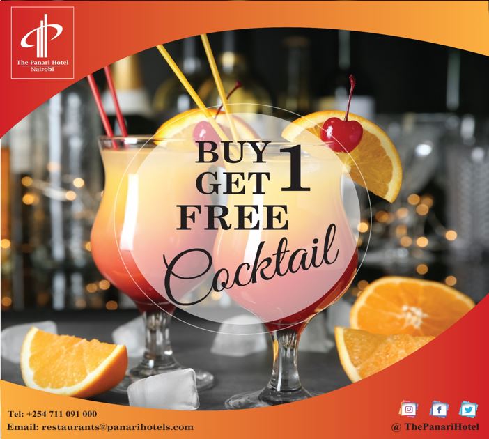 Refresh Yourself With Our Amazing Cocktail Offer At Panari Hotel